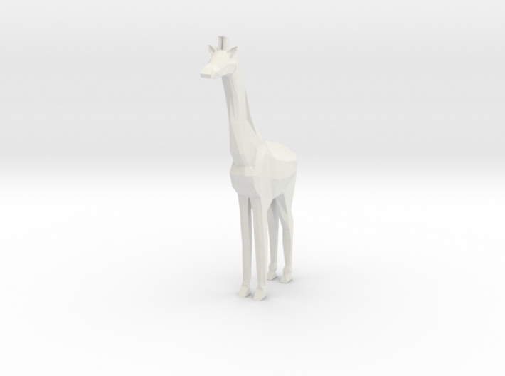 Low Poly Giraffe 3d printed