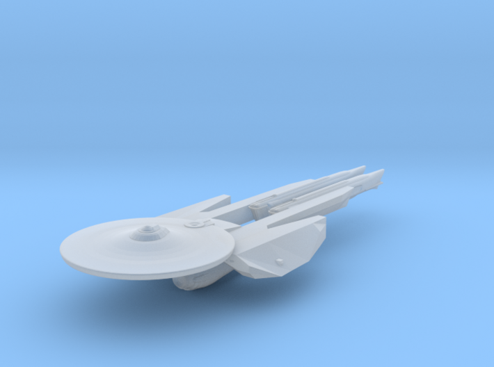 Federation Andor-class Missile Cruiser 1:3900 3d printed