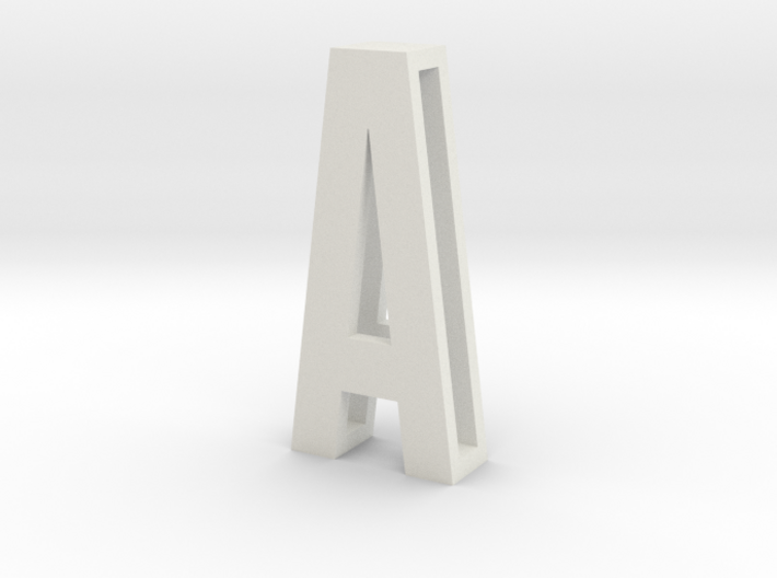 SLIDE LETTERS (extra sizes) A 3d printed