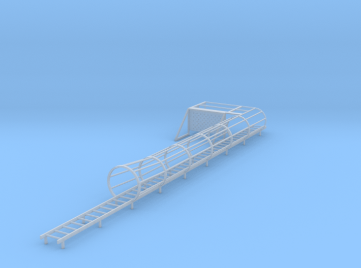 1/64 ladder cage left side platform 3d printed