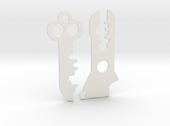 Futurama Planet Express Keys - Blades (2 of 2) 3d printed 