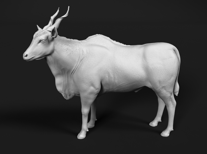 Common Eland 1:20 Standing Male 3d printed 