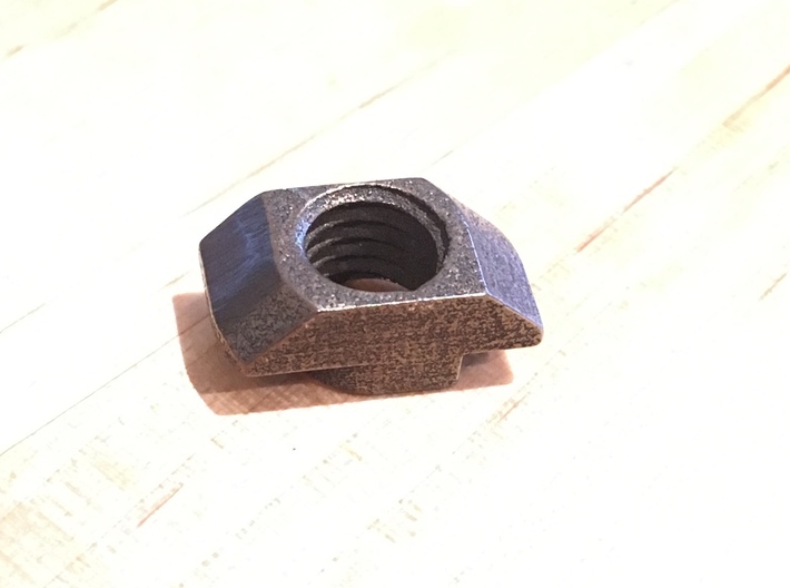 Bosch Rexroth swivel T-Nut 3/8" for 10mm groove 3d printed 