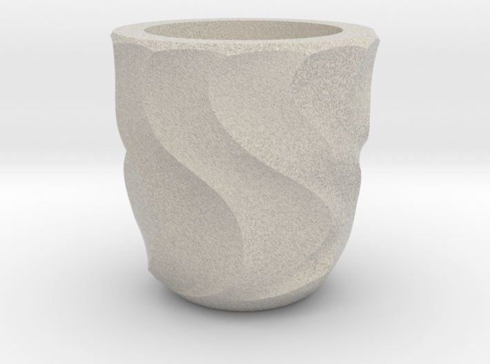 Shot Glass Planter2 3d printed