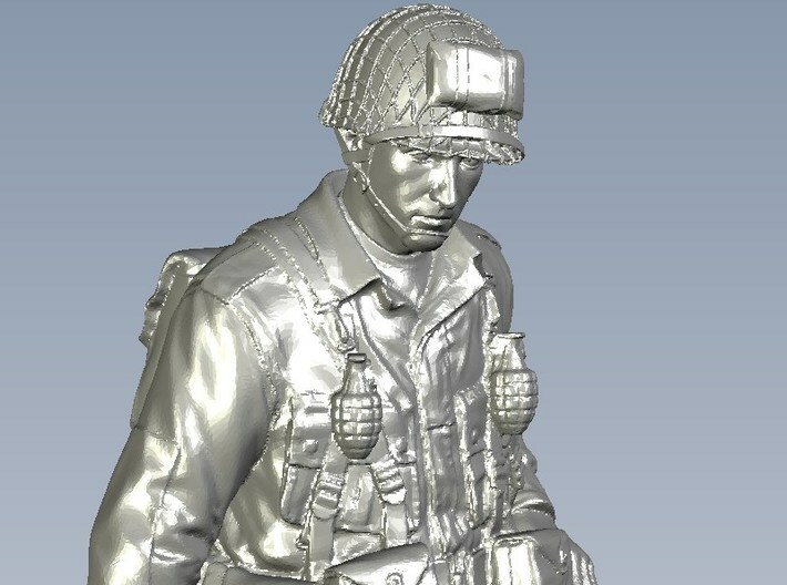 1/32 scale D-Day US Army 101st Airborne soldier 3d printed 