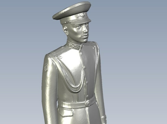 1/15 scale USSR & Russian Army honor guard soldier 3d printed 