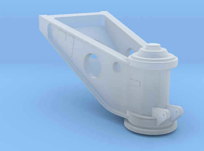 Westland Wessex Tail Wheel Casting 1:32 3d printed