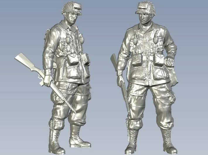 1/16 scale D-Day US Army 101st Airborne soldier 3d printed 