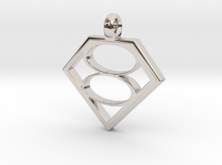 Smallville House of El necklace V2 3d printed