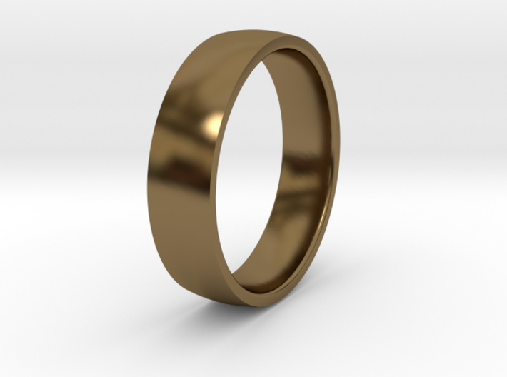 Comfortable men's ring 3d printed