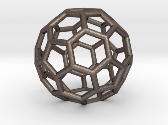 Buckyballs Geodesic Dome Fullerene 3d printed