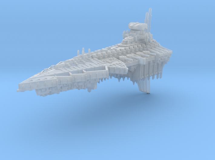 Desecration Battleship 3d printed