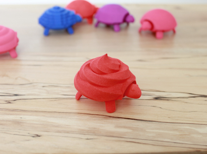 Squishy Turtle - Soft Serve 3d printed 