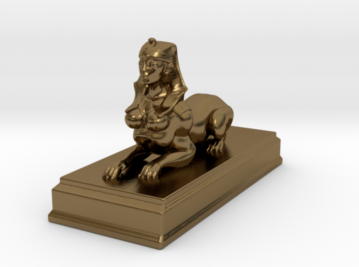 Sphinx Statue 5cm 3d printed
