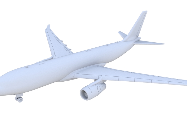 1:500 - A330-200 with Trent Engines [Assembled] 3d printed