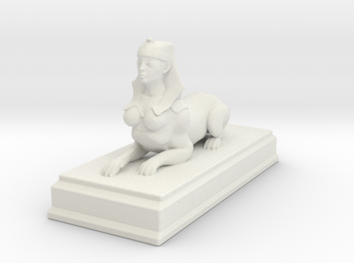 Sphinx Statue (Plastics) 10cm 3d printed 
