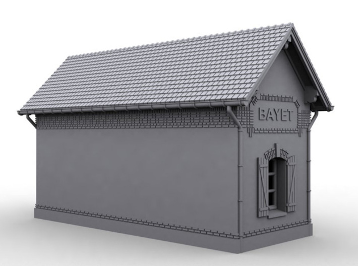 ZBay01 - Bayet's Platform shelter 3d printed 