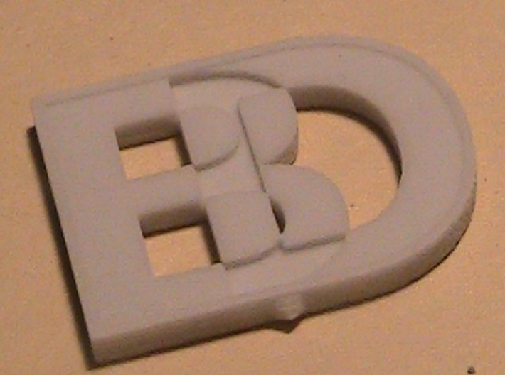 Black Dog Engineering 3D Logo 3d printed
