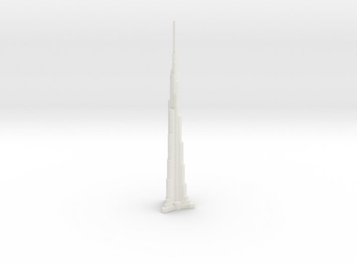 Burj Khalifa - Dubai (1:4000) 3d printed 