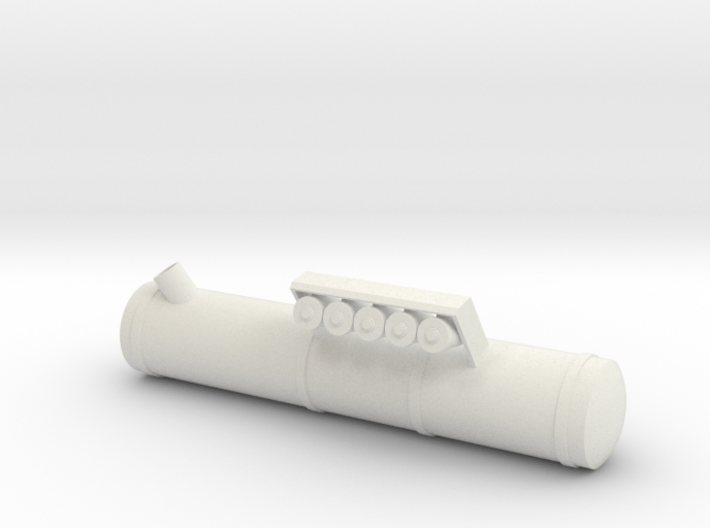 1/16th Panzer IV Ausf. D Exhaust 3d printed