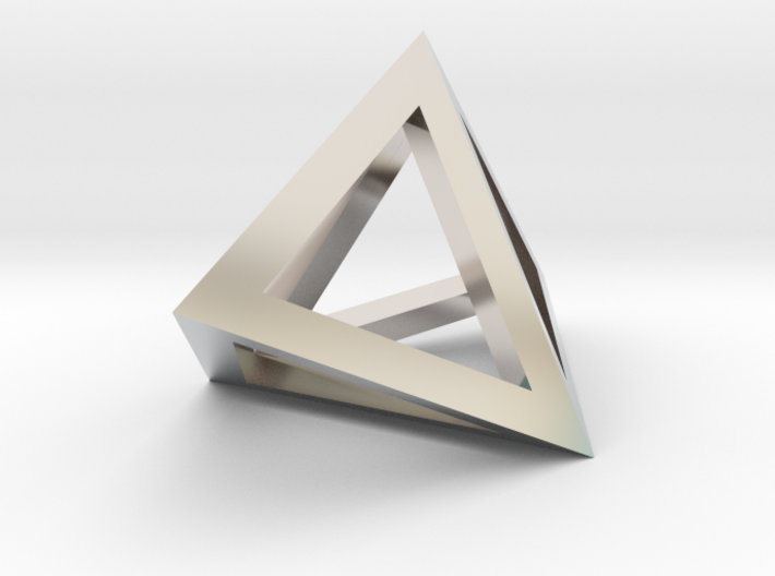 Double Tetrahedron pendant 3d printed