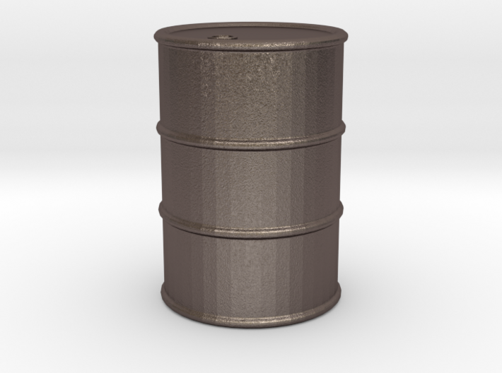 Oil Drum Token 3d printed
