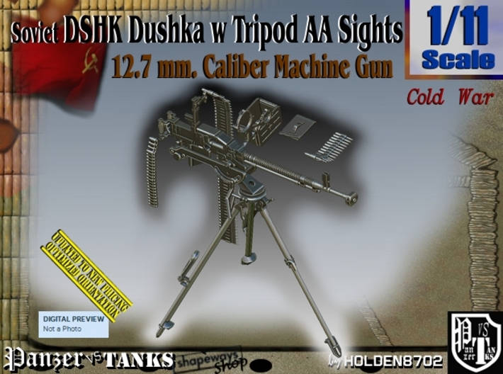 1/11 DSHK Dushka w-Tripod AA Sights 3d printed