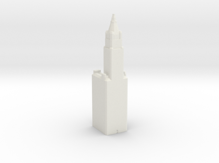 Woolworth Building - New York (1:4000) 3d printed 