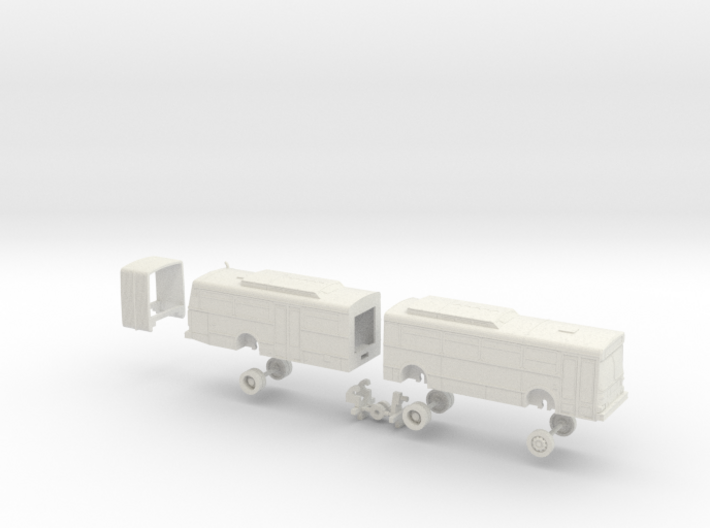 HO Scale Bus New Flyer D60 Samtrans 500s 3d printed