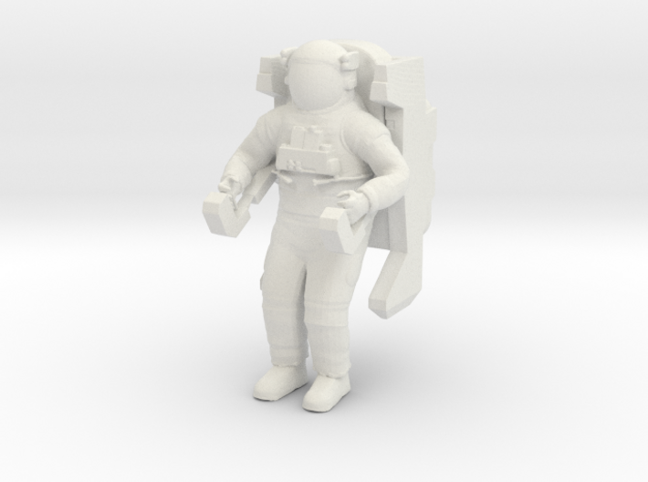 1/24 Astronaut Working in Space 3d printed