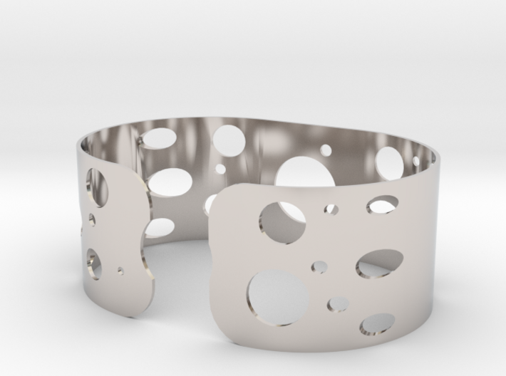 Circles bracelet 3d printed