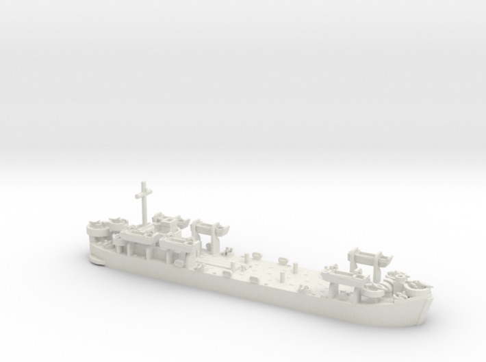 1/700 LST MkII Late 6x LCVP 3d printed