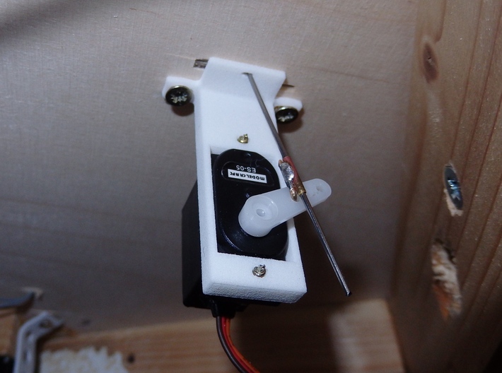 rc-servo mounting kit (for Reely S-0008) 3d printed 