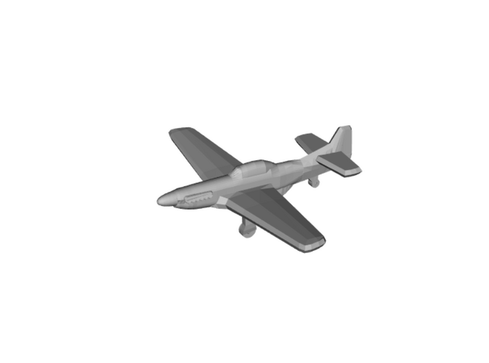 P-51 Mustang x8 (Axis &amp; Allies) 3d printed
