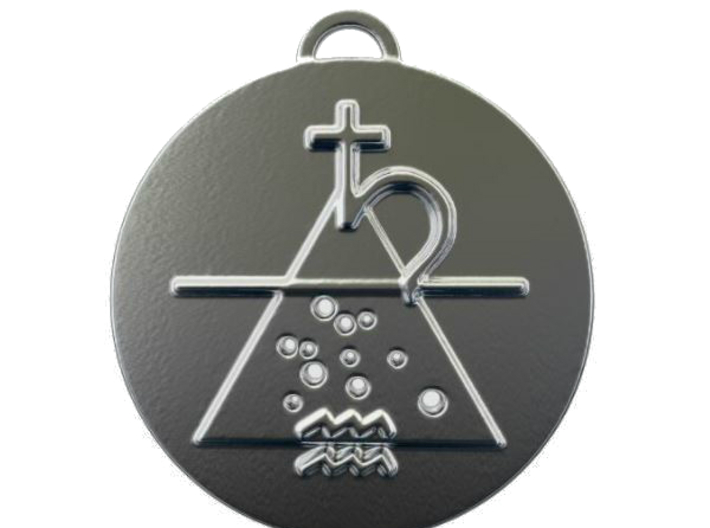 Aquarius Talisman 3d printed