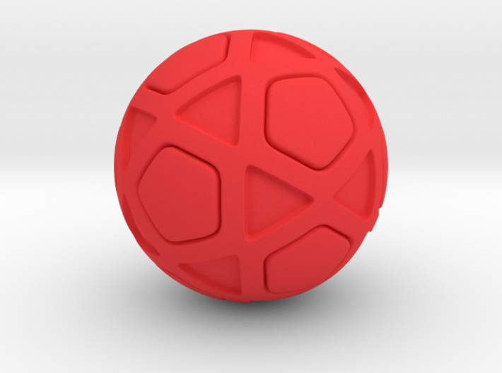 foosball ball type 3 3d printed 