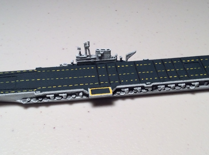 USS Midway w/o deck numbers 1/1800 3d printed Expertly painted by Variable