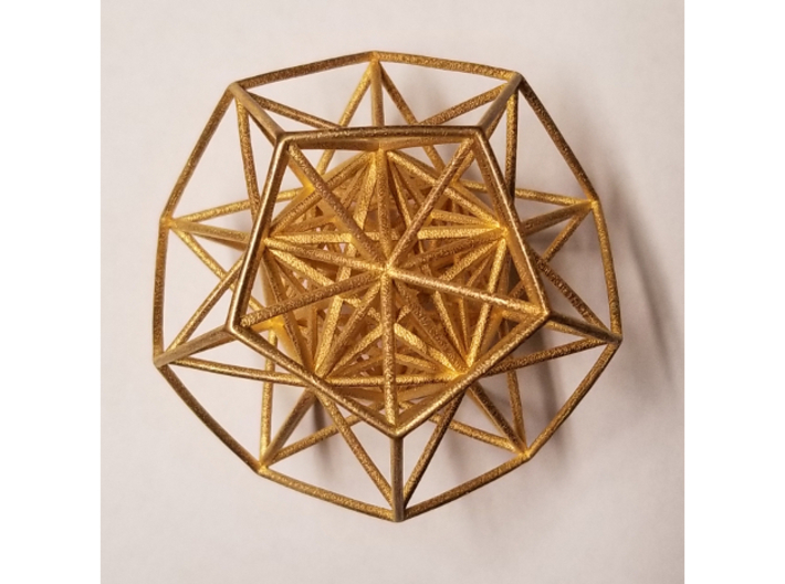 Super Dodecahedron 2.5&quot; 3d printed