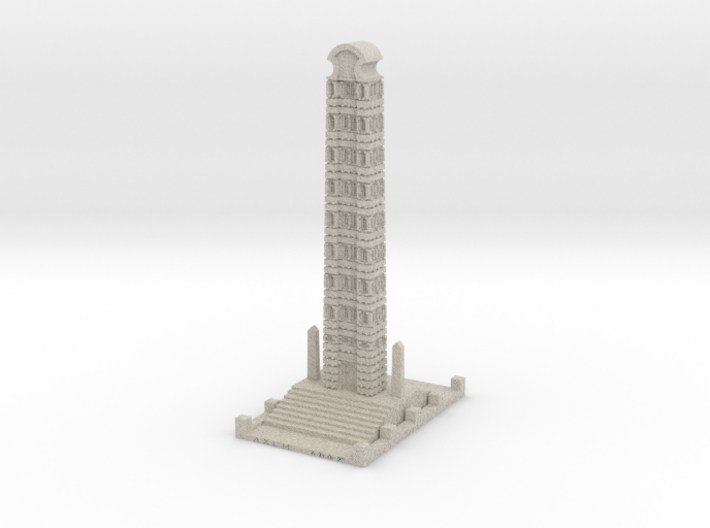 The Obelisk Of Axum 3d printed