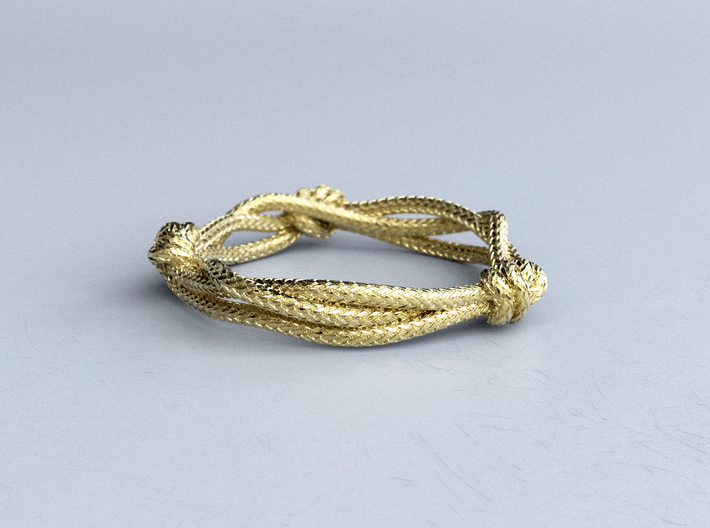 Rope ring 3d printed 