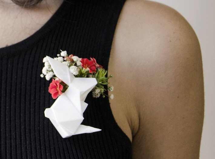 Flower Pot Pendant 3d printed 