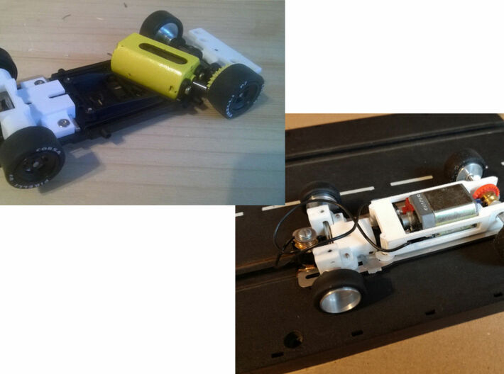 High Front Axle Carrier Slot.it HRS-2 3d printed 