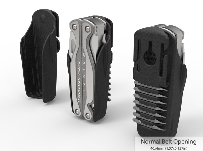 Holster for Leatherman Charge+ TTI, Closed Loop 3d printed Tool not included