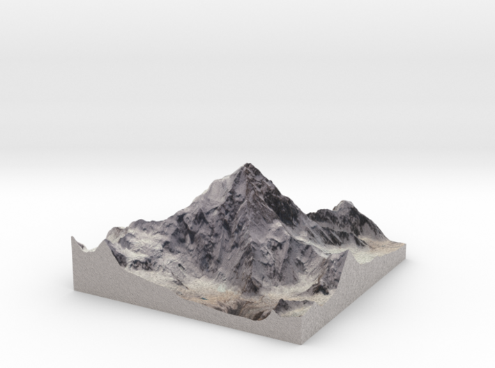 K2 / Mount Godwin-Austen: 8" 3d printed 
