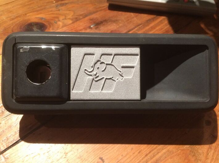 Lancia Delta 1 Door Handle w. HF left 3d printed Straight from printing