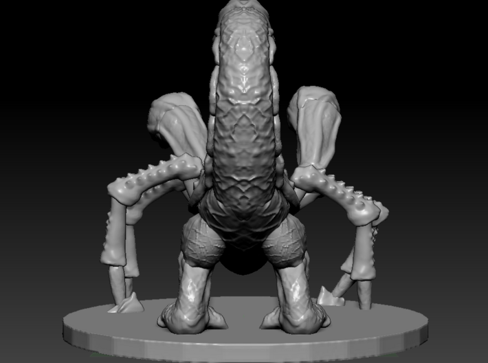 Crocorpion (Large Beast) 3d printed 