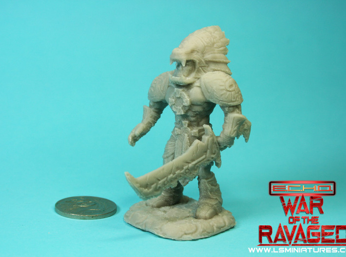 Xochatl Warrior-War Of The Ravaged Board Game Mini 3d printed 