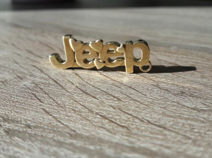 Jeep Keychain 3d printed 