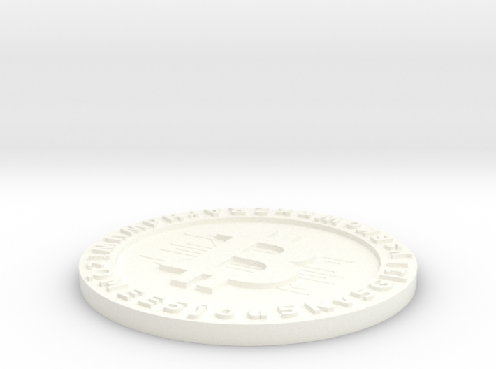 Customizable Printed Bitcoin Wallet 3d printed