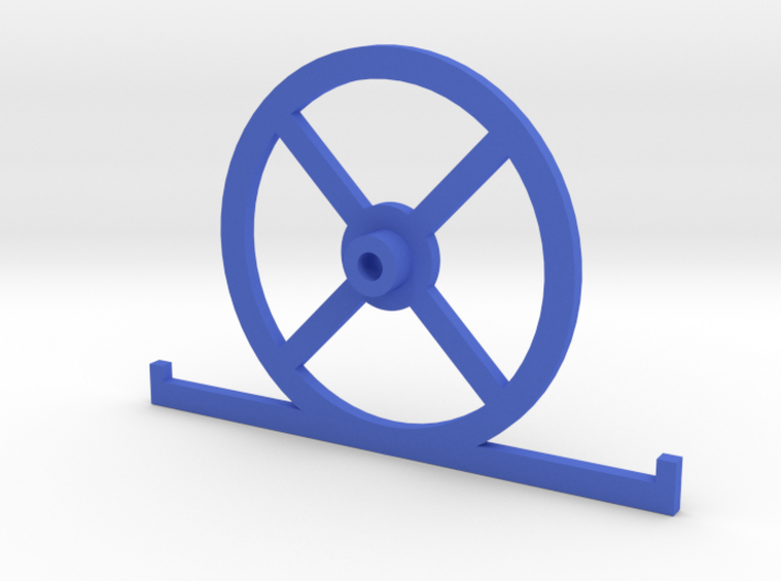 V1.6 Setup Wheel with toe plates 3d printed